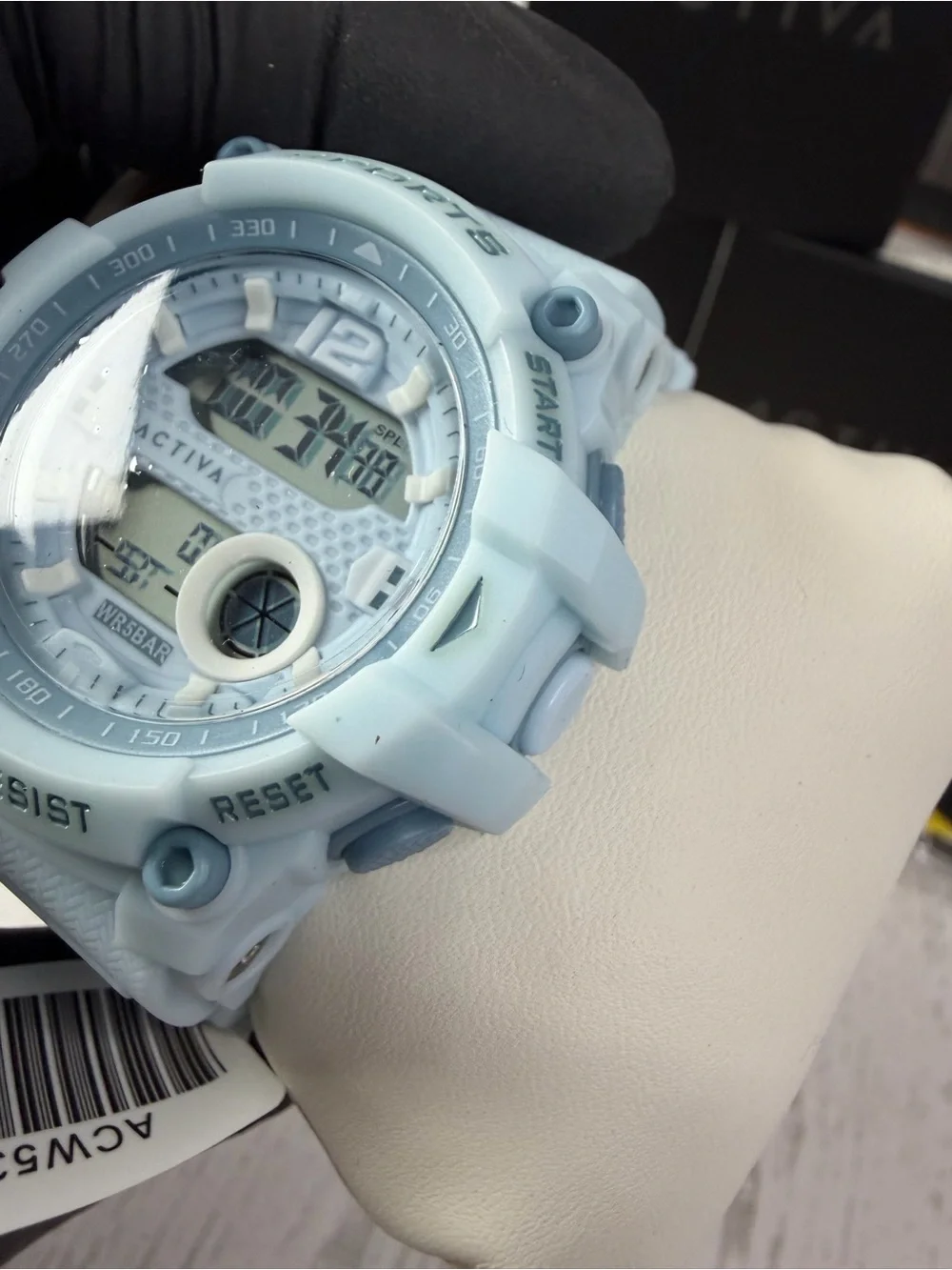ACW533-007 - Activa X Invicta Digital Essentials Lady Watch - 46mm, Baby Blue